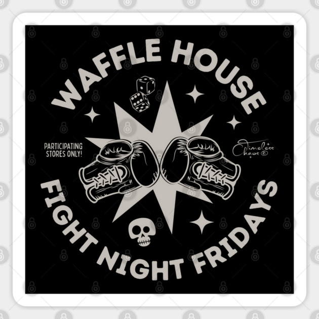 Fight Night Fridays Sticker by Timeless Chaos