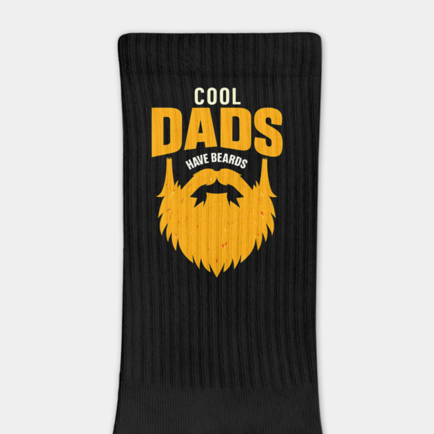 Cool Dads Have Beards Funny Beard Design by Designed By Marty