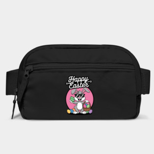 Happy Easter Bunny with Eggs Design Bag