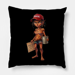 Trump's Economy, anti trump FAFO! Pillow