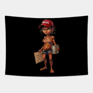 Trump's Economy, anti trump FAFO! Tapestry