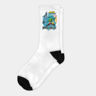 Santo The Witches Attack Socks
