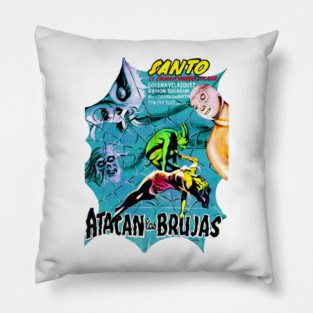 Santo The Witches Attack Pillow