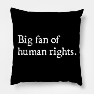 Human-Rights Pillow