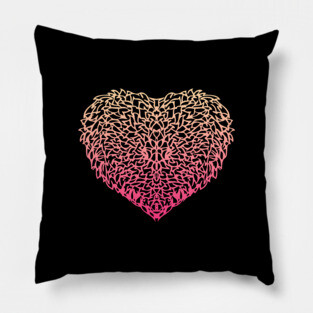PINK HEART Pillow