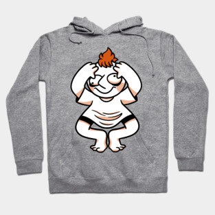 Orange Weirdo Hoodie