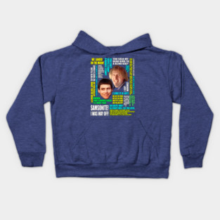 Dumb and Dumber Quotes (V1) Kids Hoodie