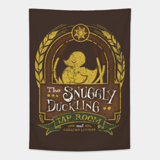 The Snuggly Duckling Tapestry