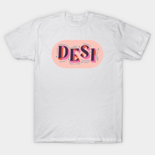 Desi Peach Colour T-Shirt