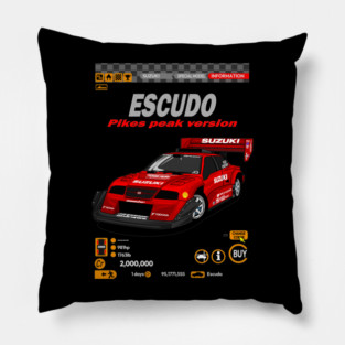 Suzuki Escudo Pikes Peak Version Pillow
