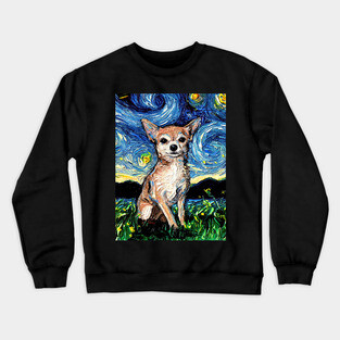 Chihuahua Night Crewneck Sweatshirt