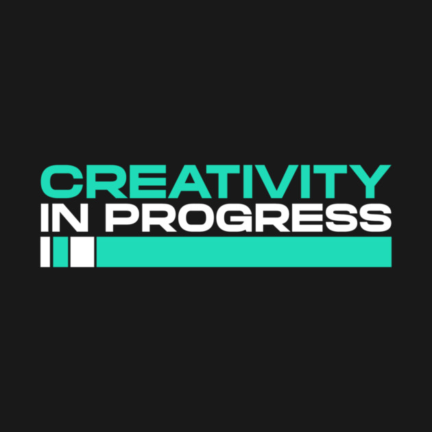Creativity in Progress Brain by Lamount Tees