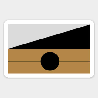 Guillotine Flag Sticker
