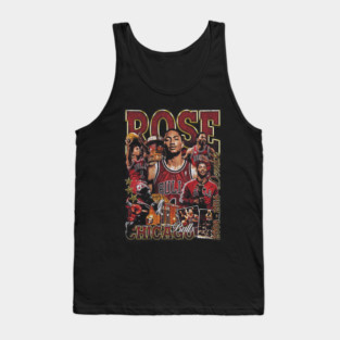 Derrick Rose Chicago Vintage Tank Top