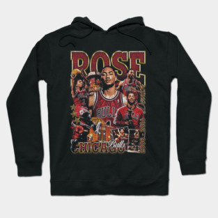 Derrick Rose Chicago Vintage Hoodie