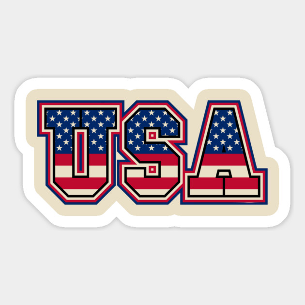 USA Letters Magnet by Oscar's Store 1