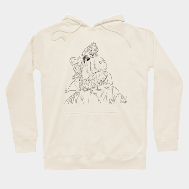 Alf: Going Home [Outline] Hoodie by 51Deesigns