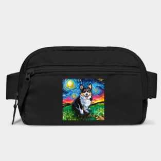 Tri Color Corgi Night Bag