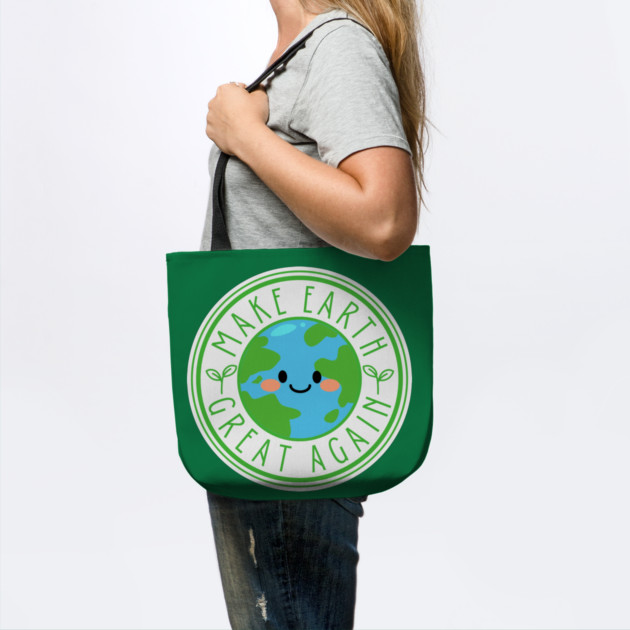 Make Earth Great Again by Creatifly Graphic Tees