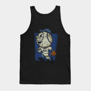 mets funny -retro Tank Top