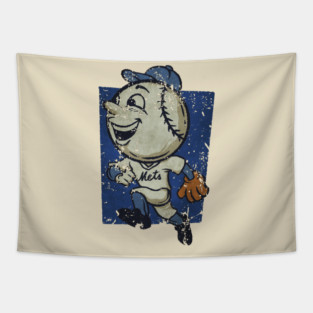 mets funny -retro Tapestry