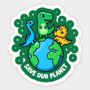 Save Our Planet Sticker