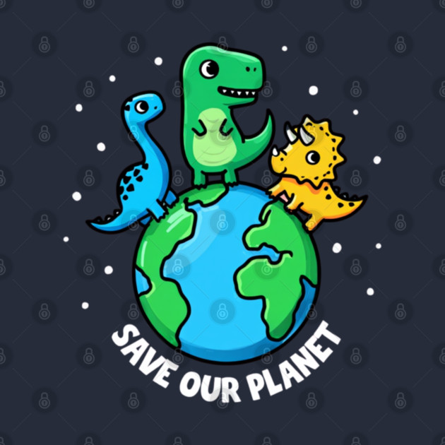Save Our Planet by Creatifly Graphic Tees