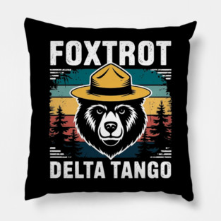 Foxtrot-Delta-Tango Pillow