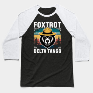 Foxtrot-Delta-Tango Baseball T-Shirt