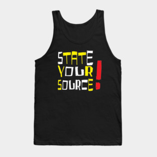 State Your Source Tank Top