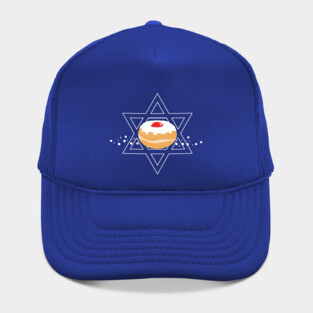 Hanukkah Jelly Donut WPH MEDIA Hat