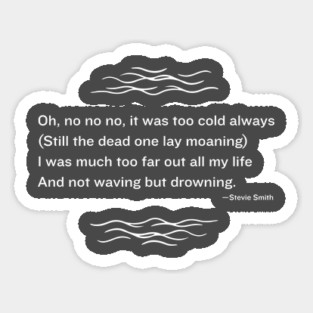 Stevie Smith Sticker