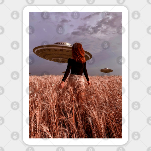 Welcome UFOs #3 Sticker by Megadorim