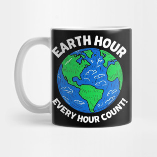Earth Hour Every Hour Count Mug