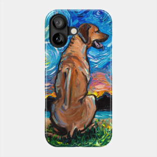 Rhodesian Ridgeback Night Phone Case
