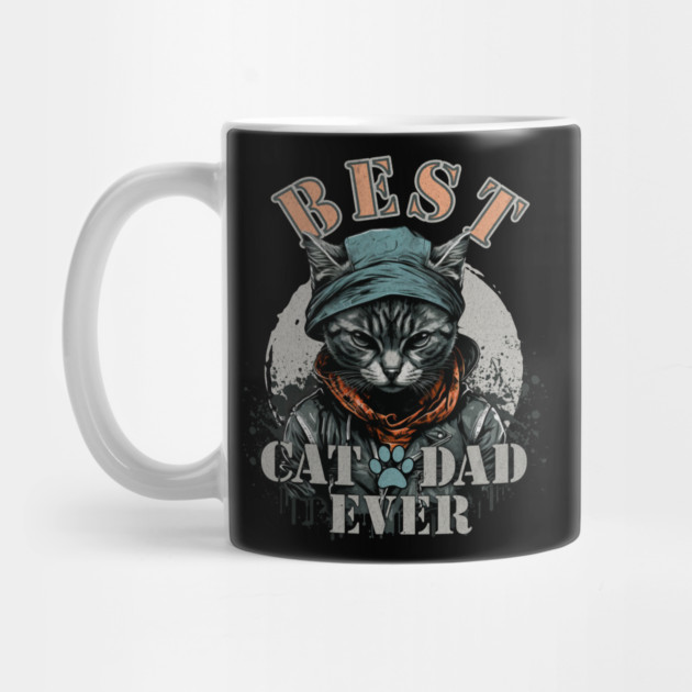 Best Cat Dad Ever – Cool Cat Dad Graphic – Perfect Gift for Cat Lovers by ArtistTee ⭐⭐⭐⭐⭐