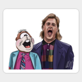 Joey Gladstone & Mr. Woodchuck Sticker