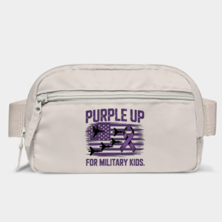 Purple Up for Military Kids – Support Military Children - Month of the Military Child Bag