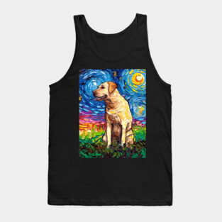 Yellow Labrador Night 2 Tank Top