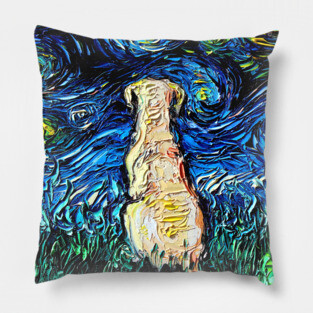 Yellow Labrador Night Pillow