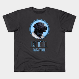 Lab tested Treats approved - WPH MEDIA Kids T-Shirt