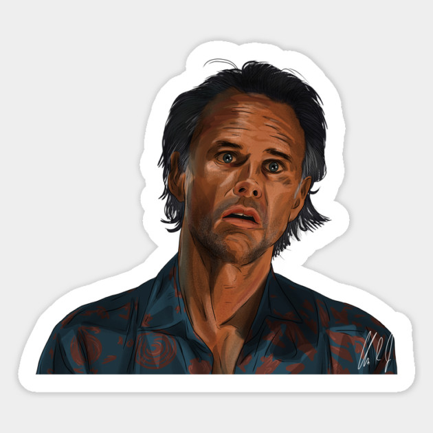 White Lotus: The Goggins Stare Magnet by 51Deesigns