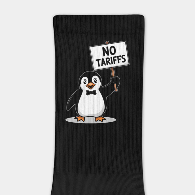NO TARIFFS taxes funny penguins by ArtistTee ⭐⭐⭐⭐⭐