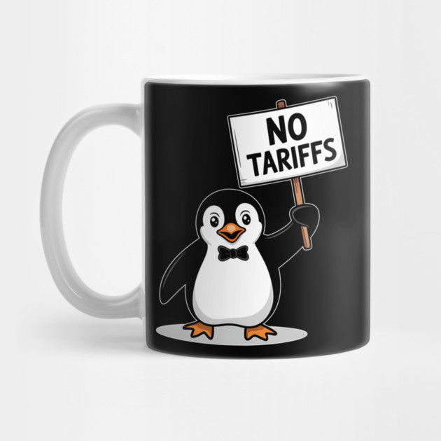 NO TARIFFS taxes funny penguins by ArtistTee ⭐⭐⭐⭐⭐