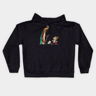 the calvin and hobbes 17 Kids Hoodie
