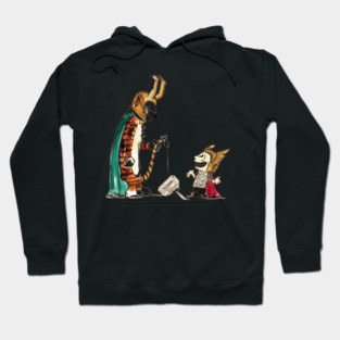 the calvin and hobbes 17 Hoodie