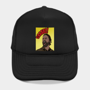 Rick Grimes Shouting Carl (in color) Hat