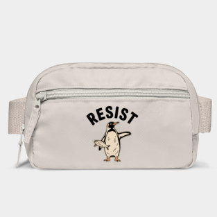Resist-Penguin-Activism-Protest-Penguin-Art Bag