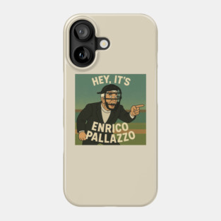Naked Gun "Hey, it's Enrico Pallazzo" animated Leslie Nielsen / Frank Drebin Phone Case