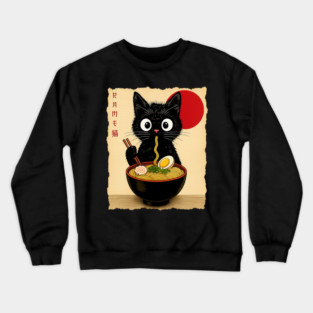 Cat Crewneck Sweatshirt